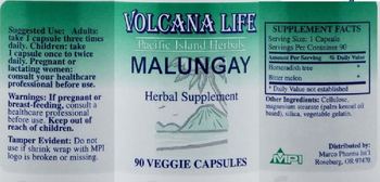 Volcana Life Malungay - herbal supplement