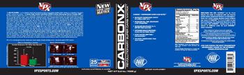 VPX CarbonX Revolutionary Super Carb Matrix Strawberry - supplement