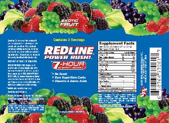 VPX Redline Power Rush Exotic Fruit - supplement