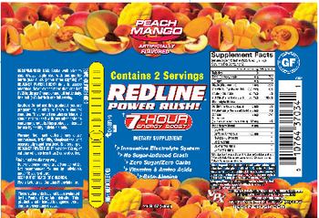 VPX Redline Power Rush Peach Mango - supplement