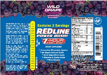 VPX Redline Power Rush Wild Grape - supplement