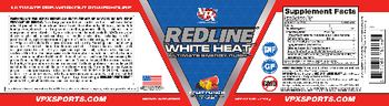 VPX Redline White Heat Fruit Punch - supplement