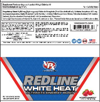 VPX REDLINE White Heat Strawberry - supplement