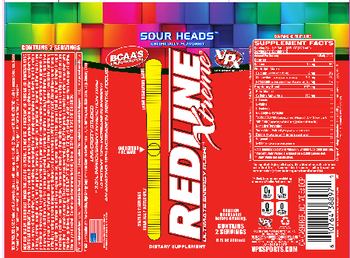 VPX Redline Xtreme Sour Heads - supplement