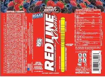 VPX Redline Xtreme Triple Berry - supplement