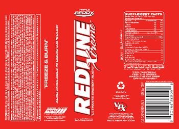 VPX Redline Xtreme Triple Berry - supplement