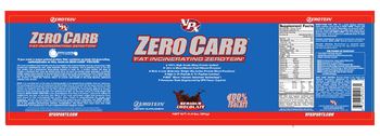 VPX Zero Carb Fat  Incinerating Zerotein Serious Chocolate - supplement