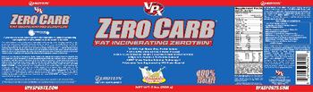 VPX Zero Carb Fat  Incinerating Zerotein Vanilla Dream - supplement