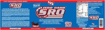 VPX Zero Carb SRO Chocolate Dream - supplement