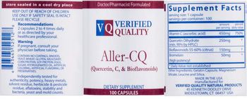 VQ Verified Quality Aller-CQ - supplement