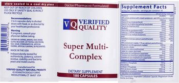 VQ Verified Quality Super Multi-Complex - supplement