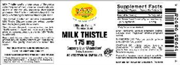 VSN Vital Strength Nutrition Milk Thistle 175 mg - supplement