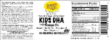 VSN Vital Strength Nutrition Natural Orange Creme Flavor Kids DHA Omega-3's - supplement