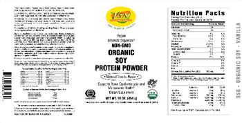VSN Vital Strength Nutrition Non-GMO Organic Soy Protein Powder Natural Vanilla Flavor - supplement