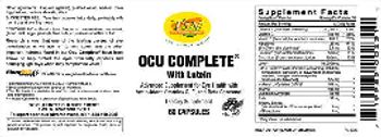 VSN Vital Strength Nutrition Ocu Complete With Lutein - supplement