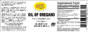 VSN Vital Strength Nutrition Oil Of Oregano - supplement