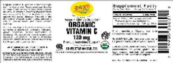 VSN Vital Strength Nutrition Organic Vitamin C 120 mg - supplement
