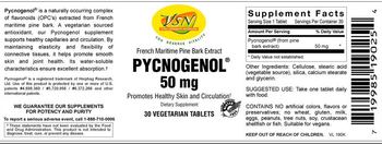VSN Vital Strength Nutrition Pycnogenol 50 mg - supplement