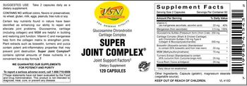 VSN Vital Strength Nutrition Super Joint Complex - supplement