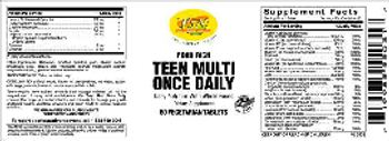 VSN Vital Strength Nutrition Teen Multi Once Daily - supplement
