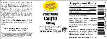 VSN Vital Strength Nutrition Vegetarian CoQ10 100 mg - supplement