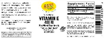 VSN Vital Strength Nutrition Vitamin E 400 IU Plus Mixed Tocopherols - supplement