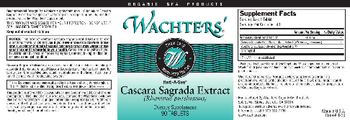 Wachters' Cascara Sagrada Extract (Rhammus purshianus) - supplement
