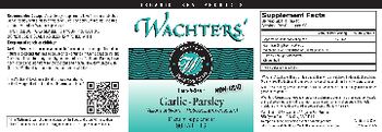 Wachters' Garlic-Parsley - supplement
