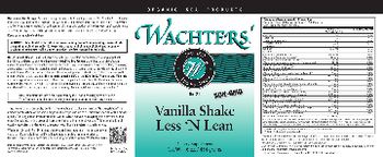 Wachters' No. 21 Vanilla Shake Less 'N Lean - supplement
