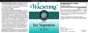 Wachters' No. 22 B Sea Vegetation - supplement