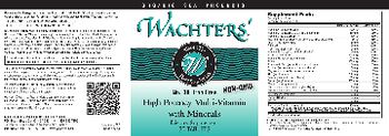 Wachters' No. 38 Iron Free High Potency Multi-Vitamin With Minerals - supplement