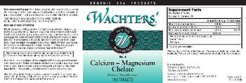 Wachters' No. 4 Calcium - Magnesium Chelate - supplement