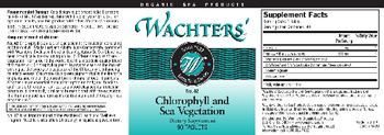 Wachters' No. 42 Chlorophyll And Sea Vegetation - supplement