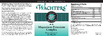 Wachters' No. 52 Magnesium-Potassium Complex - supplement