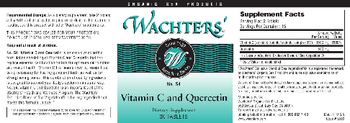 Wachters' No. 54 Vitamin C And Quercetin - supplement