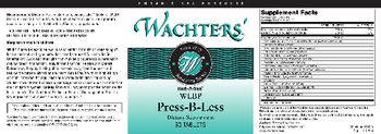 Wachters' WLBP Press-B-Less - supplement