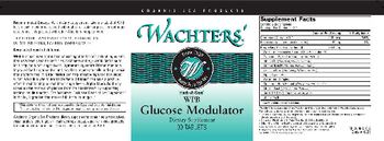 Wachters' WPB Glucose Modulator - supplement