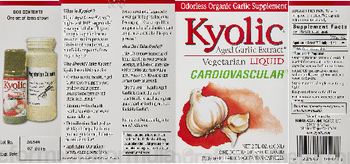 Wakunaga Of America Kyolic Aged Garlic Extract - odorless organic garlic supplement