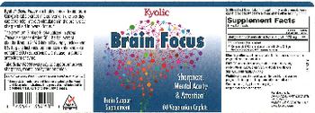 Wakunaga Of America Kyolic Brain Focus - brain support supplement