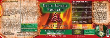 Warrior Force Elite Green Protein Elite Mesquite - 