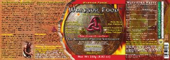 Warrior Force Warrior Food Natural - the ultimate protein supplement