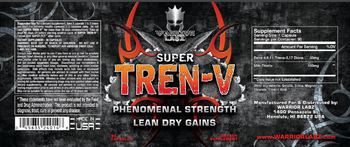 Warrior Labz Super-Tren-V - supplement