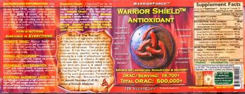 WarriorForce Warrior Shield Antioxidant - supplement