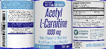 We Like Vitamins Acetyl L-Carnitine 1000 mg - supplement