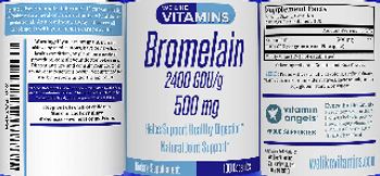 We Like Vitamins Bromelain 500 mg - supplement