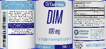 We Like Vitamins DIM 100 mg - supplement