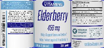 We Like Vitamins Elderberry 450 mg - supplement