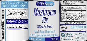 We Like Vitamins Mushroom 10x - supplement