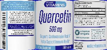 We Like Vitamins Quercetin 500 mg - supplement