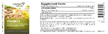 WeCare Naturally Vitamin D3 - supplement